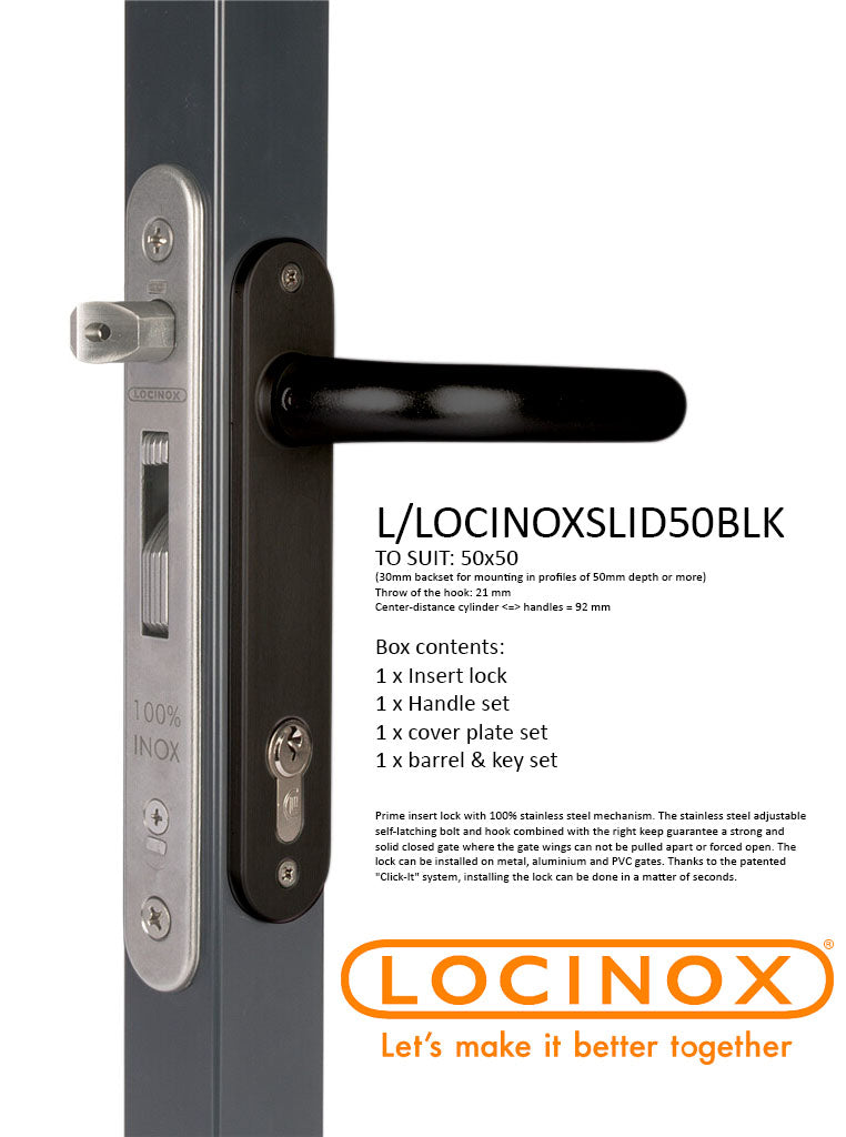 Locinox Fifty Swing Lock BLACK