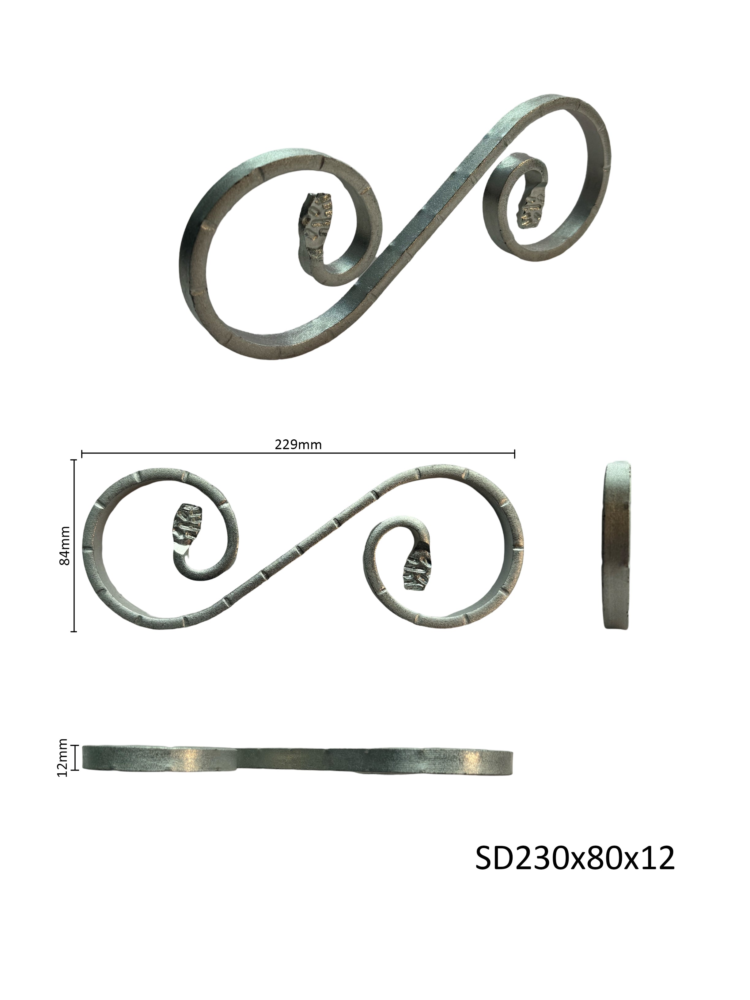 Double scroll SD230x80x12