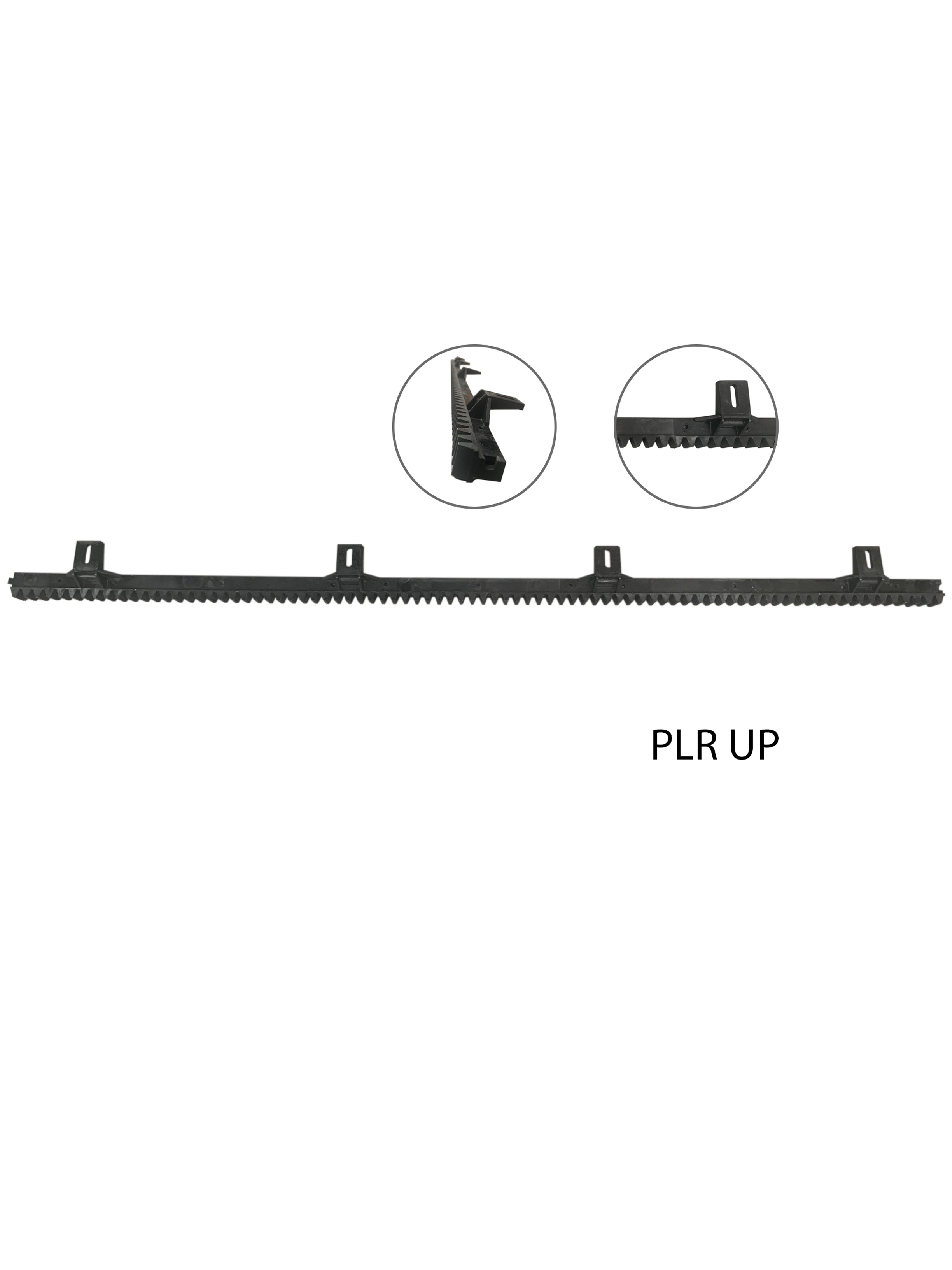 Plastic gear rack